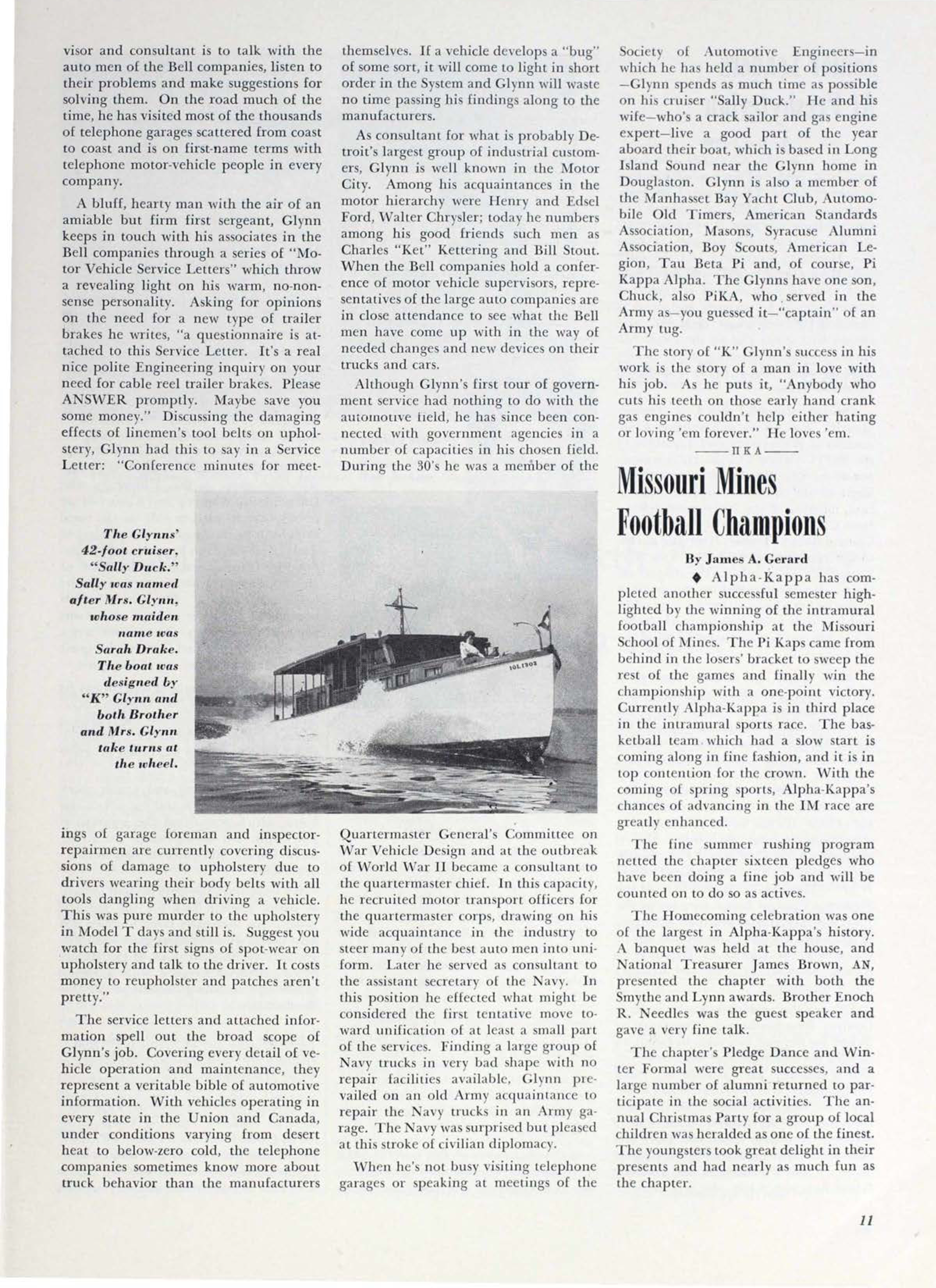 Missouri Mines Football Champions